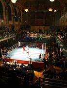 11 January 2007; General view of Ulster Hall, Belfast, during the Smithwicks Ulster Senior Amateur Boxing Championship Finals. Ulster Hall, Belfast, Co. Antrim. Picture credit: Oliver McVeigh / SPORTSFILE