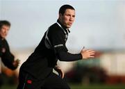 10 January 2007; Ulster's Paddy Wallace in action during rugby squad training. Newforge Country Club, Belfast, Co. Antrim. Picture credit: Oliver McVeigh / SPORTSFILE