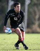 10 January 2007; Ulster's Kieran Campbell in action during rugby squad training. Newforge Country Club, Belfast, Co. Antrim. Picture credit: Oliver McVeigh / SPORTSFILE