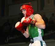11 January 2007; Dermot Hamill. Smithwicks Ulster Senior Amateur Boxing Championship Finals, Ulster Hall, Belfast, Co. Antrim. Picture credit: Oliver McVeigh / SPORTSFILE