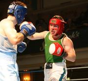 11 January 2007; Thomas Hamill, right, in action against Eamon O'Kane. Smithwicks Ulster Senior Amateur Boxing Championship Finals, Ulster Hall, Belfast, Co. Antrim. Picture credit: Oliver McVeigh / SPORTSFILE