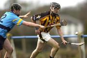 28 January 2007; Michael Murphy, Kilkenny, in action against Sean Cummins, UCD. Walsh Cup, Kilkenny v UCD, Thomastown, Co. Kilkenny. Photo by Sportsfile