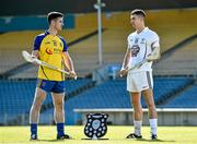 10 September 2014; Roscommon's Paul Kenny and Kildare captain Gerry Keegan, right, in attendance at a Bord Gáis Energy GAA Hurling Under 21 Championship Final media event. Semple Stadium, Thurles, Co. Tipperary. Picture credit: Matt Browne / SPORTSFILE