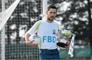 11 September 2014; A host of Kilmacud Crokes stars, past and present, were on hand in Kilmacud Crokes as the 2014 FBD 7's was launched. This is the 42nd year of Ireland's premier 7's tournament which has become a firm favourite in the GAA calendar for both players and supporters alike. In attendance at the 2014 FBD7s launch is former Donegal footballer Mark McHugh. Kilmacud Crokes GAA Club, Burke Park, Glenalbyn, Stillorgan, Co. Dublin. Picture credit: Brendan Moran / SPORTSFILE