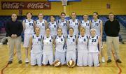 27 January 2007; The Vienna Woods Glanmire team. U20 Women's National Cup Final, Killester, Dublin v Vienna Woods Glanmire, Cork, National Basketball Arena, Tallaght, Dublin. Picture credit: Brendan Moran / SPORTSFILE