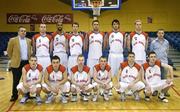 27 January 2007; The UCC Demons team. U20 Men's National Cup Final, UCD Marian, Dublin v UCC Demons, Cork, National Basketball Arena, Tallaght, Dublin. Picture credit: Brendan Moran / SPORTSFILE