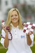 29 January 2007; Veronica Curtin, Galway camogie, at the Gaelic Telecom launch. The campaign will raise money directly for local GAA Clubs and schools throughout Galway. Meyrick Hotel, Eyre Square, Co. Galway. Picture credit: David Maher / SPORTSFILE