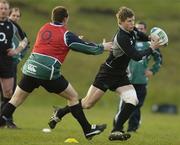 29 January 2007; Flanker Simon Easterby in action during Ireland rugby squad training. St Gerard's School, Bray, Co. Wicklow. Picture Credit: Brendan Moran / SPORTSFILE