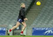 30 January 2007; Tyrone's Owen Mulligan during training in Croke Park in advance of their Allianz NFL game against Dublin. Croke Park, Dublin. Picture Credit: Brian Lawless / SPORTSFILE
