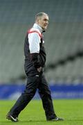 30 January 2007; Tyrone manager Mickey Harte during training in Croke Park in advance of their Allianz NFL game against Dublin. Croke Park, Dublin. Picture Credit: Brian Lawless / SPORTSFILE