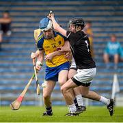 13 September 2014; Kildare goalkeeper Paddy McKenna, right, and team-mate Liam McDonagh in action against Joseph Henry, Roscommon. Bord Gáis Energy GAA Hurling Under 21 All-Ireland 'B' Championship Final, Roscommon v Kildare. Semple Stadium, Thurles, Co. Tipperary. Picture credit: Ray McManus / SPORTSFILE