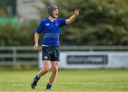 13 September 2014; Ben McEntagart, Leinster. Under 18 Club Interprovincial, Leinster v Ulster, Navan RFC, Navan, Co. Meath. Photo by Sportsfile