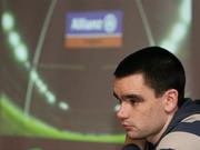 30 January 2007; Tyrone's Ryan McMenamin at a press conference ahead of the Allianz National Football League game, Dublin v Tyrone on Saturday 3 February 2007. Europa Hotel, Belfast, Co. Antirm. Picture Credit: Oliver McVeigh / SPORTSFILE