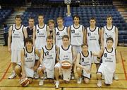 30 January 2007; The Sligo Grammar School team. U19.C. Boy's Schools Cup Finals, Sligo Grammar School v Colaiste Choilm Tullamore, National Basketball Arena, Tallaght, Dublin. Picture credit: Pat Murphy / SPORTSFILE