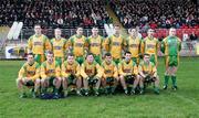 28 January 2007; Donegal team. McKenna Cup Semi Final, Armagh v Donegal, Healy Park, Omagh, Co. Tyrone. Picture Credit: Oliver McVeigh / SPORTSFILE