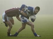 4 February 2007; Colm Parkinson, Laois, in action against Francis Boyle, Westmeath. Allianz NFL, Division 1B, Westmeath v Laois, Cusack Park, Mullingar, Co. Westmeath. Picture credit: Brian Lawless / SPORTSFILE
