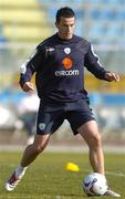 6 February 2007; Republic of Ireland's Ian Harte during squad training. Serravalle Stadium, San Marino. Picture Credit: Brian Lawless / SPORTSFILE