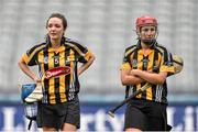 14 September 2014; Kilkenny's Claire Phelan, left, and Aisling Dunphy dejected after the game. Liberty Insurance All Ireland Senior Camogie Championship Final, Kilkenny v Cork, Croke Park, Dublin. Picture credit: Ramsey Cardy / SPORTSFILE