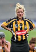 14 September 2014; A dejected Shelly Farrell, Kilkenny, after the game. Liberty Insurance All Ireland Senior Camogie Championship Final, Kilkenny v Cork, Croke Park, Dublin. Picture credit: Ramsey Cardy / SPORTSFILE