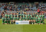 14 September 2014; The Limerick squad. All Ireland Intermediate Camogie Championship Final, Kilkenny v Limerick, Croke Park, Dublin. Photo by Sportsfile