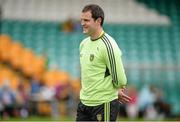 15 September 2014; Donegal's Michael Murphy during a squad training and press day ahead of the Donegal V Kerry, All-Ireland Senior Football Final, on Sunday 21st September. MacCumhaill Park, Ballybofey, Co. Donegal. Picture credit: Oliver McVeigh / SPORTSFILE