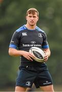 15 September 2014; Leinster's Brendan Macken during squad training ahead of their side's Guinness PRO12, Round 3, match against Connacht on Friday. Leinster Rugby Squad Training, UCD, Belfield, Dublin. Picture credit: Stephen McCarthy / SPORTSFILE