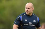 15 September 2014; Leinster's Richardt Strauss during squad training ahead of their side's Guinness PRO12, Round 3, match against Connacht on Friday. Leinster Rugby Squad Training, UCD, Belfield, Dublin. Picture credit: Stephen McCarthy / SPORTSFILE