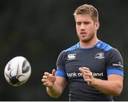 15 September 2014; Leinster's Dominic Ryan during squad training ahead of their side's Guinness PRO12, Round 3, match against Connacht on Friday. Leinster Rugby Squad Training, UCD, Belfield, Dublin. Picture credit: Stephen McCarthy / SPORTSFILE
