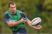 15 September 2014; Leinster's Rhys Ruddock during squad training ahead of their side's Guinness PRO12, Round 3, match against Connacht on Friday. Leinster Rugby Squad Training, UCD, Belfield, Dublin. Picture credit: Stephen McCarthy / SPORTSFILE