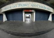15 April 2005; A general view of an entrance to Croke Park, Dublin. Picture Credit: Brian Lawless / SPORTSFILE