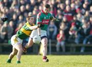 3 February 2007; Austin O'Malley, Mayo in action against Marc O Se, Kerry. Allianz NFL Division 1A, Mayo V Kerry, Castlebar. Photo by Sportsfile *** Local Caption ***