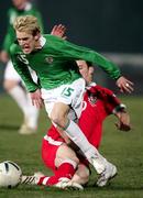 6 February 2007; Dean Shiels, Northern Ireland. International friendly, Northern Ireland v Wales, Windsor Park, Belfast, Co. Antrim. Picture Credit: Oliver McVeigh / SPORTSFILE
