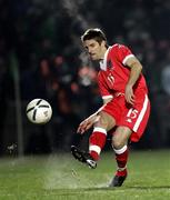 6 February 2007; Sam Ricketts, Wales. International friendly, Northern Ireland v Wales, Windsor Park, Belfast, Co. Antrim. Picture Credit: Russell Pritchard / SPORTSFILE