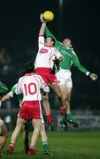 10 February 2007; Sean Cavanagh, Tyrone, in action against Martin McGrath, Fermanagh. Allianz National Football League, Division 1A, Round 2, Tyrone v Fermanagh, Healy Park, Omagh, Co. Tyrone. Picture Credit: Oliver McVeigh / SPORTSFILE