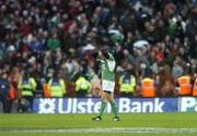 11 February 2007; Ireland's Girvan Dempsey dejected at the end of the game. RBS Six Nations Rugby Championship, Ireland v France, Croke Park, Dublin. Picture Credit: David Maher / SPORTSFILE