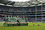 11 February 2007; The Ireland squad. RBS Six Nations Rugby Championship, Ireland v France, Croke Park, Dublin. Picture Credit: Matt Browne / SPORTSFILE