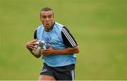 15 September 2014; Munster's Simon Zebo during squad training ahead of their side's Guinness PRO12, Round 3, match against Zebre on Friday. Munster Rugby Squad Training, University of Limerick, Limerick. Picture credit: Diarmuid Greene / SPORTSFILE