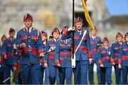 14 September 2014; A view of the Artane Band during the pre-match parade. Liberty Insurance All Ireland Senior Camogie Championship Final, Kilkenny v Cork, Croke Park, Dublin. Picture credit: Ramsey Cardy / SPORTSFILE