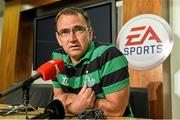 16 September 2014;  Shamrock Rovers manager Pat Fenlon during a media day ahead of their EA Sports Cup Final on Saturday. FAI Headquarters, Abbotstown, Dublin. Picture credit: David Maher / SPORTSFILE