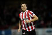 16 September 2014; Patrick McEleney, Derry City, celebrates after scoring his side's first goal. FAI Ford Cup, Quarter-Final Replay, Derry City v Drogheda United, Brandywell, Derry. Picture credit: Oliver McVeigh / SPORTSFILE