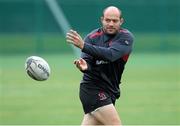 18 September 2014; Ulster's Rory Best during the squad captain's run ahead of their Guinness PRO12, Round 3, match against Cardiff Blues on Friday. Ulster Rugby Squad Captain's Run, Ravenhill Park, Belfast, Co. Antrim. Picture credit: John Dickson / SPORTSFILE