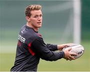 18 September 2014; Ulster's Craig Gilroy during the squad captain's run ahead of their Guinness PRO12, Round 3, match against Cardiff Blues on Friday. Ulster Rugby Squad Captain's Run, Ravenhill Park, Belfast, Co. Antrim. Picture credit: John Dickson / SPORTSFILE