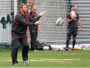 18 September 2014; Ulster's defence coach Jonny Bell during the squad captain's run ahead of their Guinness PRO12, Round 3, match against Cardiff Blues on Friday. Ulster Rugby Squad Captain's Run, Ravenhill Park, Belfast, Co. Antrim. Picture credit: John Dickson / SPORTSFILE