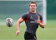 18 September 2014; Ulster's Michael Allen during the squad captain's run ahead of their Guinness PRO12, Round 3, match against Cardiff Blues on Friday. Ulster Rugby Squad Captain's Run, Ravenhill Park, Belfast, Co. Antrim. Picture credit: John Dickson / SPORTSFILE