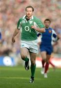 11 February 2007; Geordan Murphy, Ireland. RBS Six Nations Rugby Championship, Ireland v France, Croke Park, Dublin. Picture Credit: Brendan Moran / SPORTSFILE