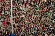 11 February 2007; Irish and French fans on Hill 16. RBS Six Nations Rugby Championship, Ireland v France, Croke Park, Dublin. Picture Credit: Brendan Moran / SPORTSFILE