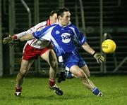 13 February 2007; Stephen Gollogly, Monaghan, in action against Cormac McGinley, Tyrone. McKenna Cup Semi-Final, Tyrone v Monaghan, Kingspan Breffni Park, Co. Cavan. Picture credit: Oliver McVeigh / SPORTSFILE