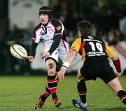 16 February 2007; David Humphreys, Ulster, in action against Ceri Sweeney, Dragons. Magners League, Ulster v Dragons, Ravenhill Park, Belfast Co. Antrim. Picture credit: Oliver McVeigh / SPORTSFILE