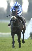 17 February 2007; Khetaam, with Paul Carberry up, on their way to winning the Walsh's Toyota Beginners Steeplechase. Gowran Park, Co. Kilkenny. Photo by Sportsfile