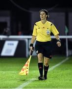 19 September 2014; Assistant referee Michelle O'Neill. SSE Airtricity League Premier Division, Bray Wanderers v St Patrick's Athletic. Carlisle Grounds, Bray, Co. Wicklow. Picture credit: David Maher / SPORTSFILE